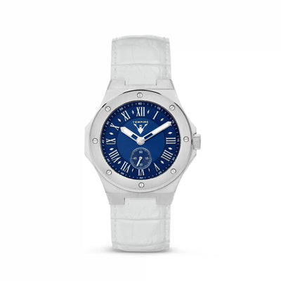 AZURE - BLUE / SILVER (LEATHER)