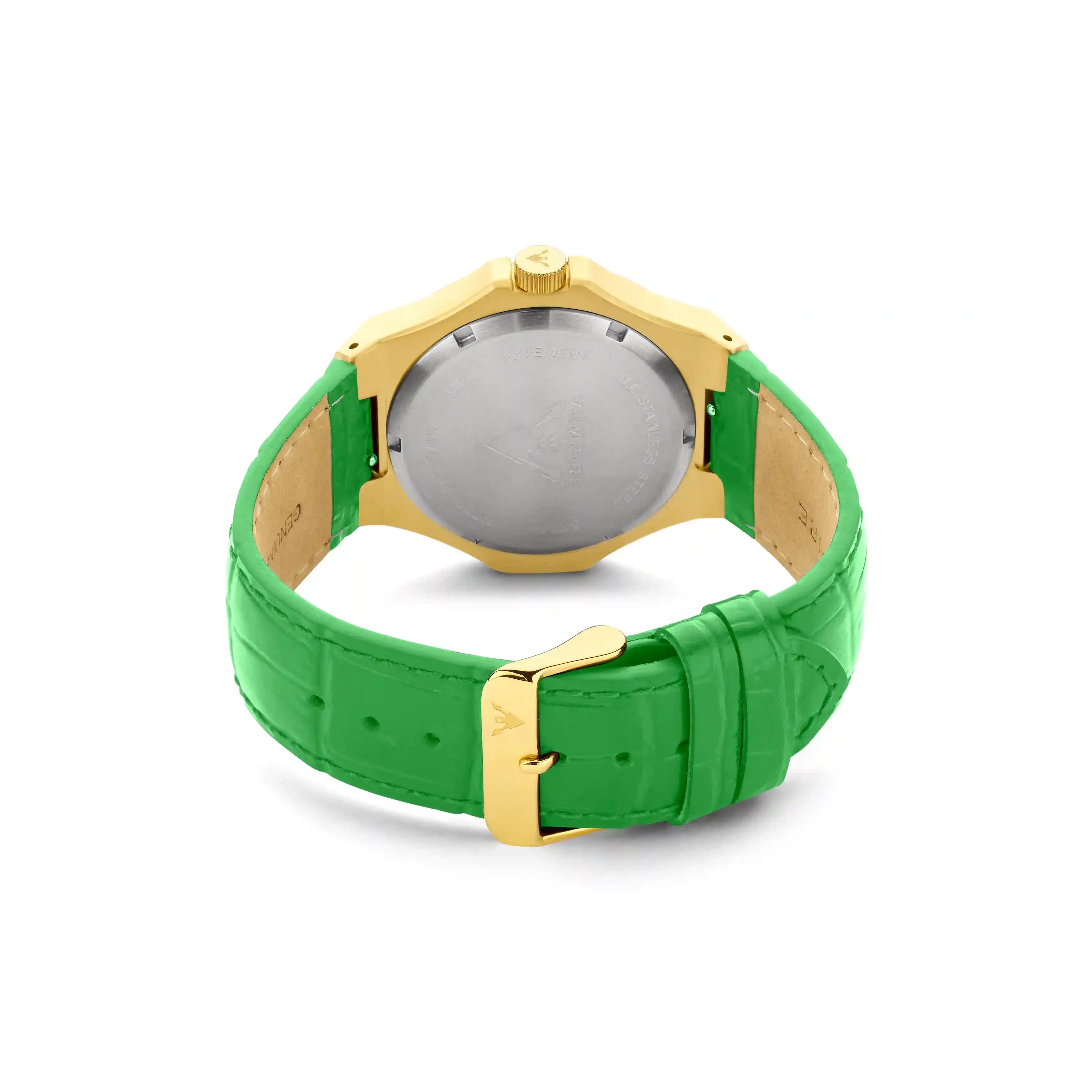 IMPERIAL – GREEN / GOLD (LEATHER)