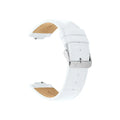 White Leather - Silver