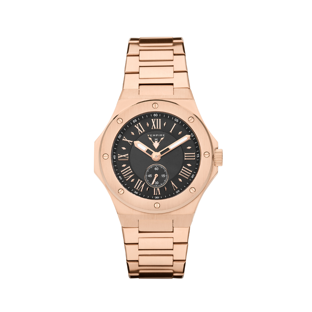 OBSIDIAN - BLACK / ROSE GOLD
